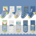 5 Pair Cozy Non-Slip Socks for Toddlers (Ages 1–3) | Imported China | 5 Pair Set | All Prints