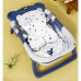 Multifunctional Folding Baby Bathtub with Holder & Thermometer | Upto 2 Year