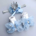 Top Selling Bow Hairband & Socks Set | 0-12 Months | Baby Accessories Sets |