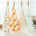 5 Pcs – Six Layer Face Towel Cotton Washcloth Cum Baby Towel | Very Soft & Smooth | 5 Pcs Set | Mixed Printed | 12x12 Inch