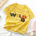 Korean Style Children's Short-Sleeved Cotton Cartoon T-Shirt – 6M–3Year