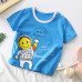 Korean Style Children's Short-Sleeved Cotton Cartoon T-Shirt – 6M–3Year