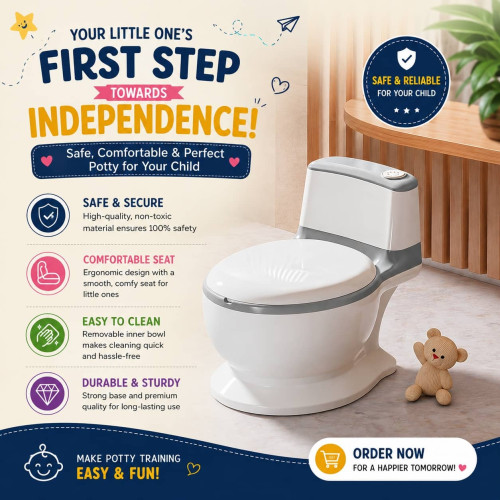 Potty Trainer Commode | High Pan