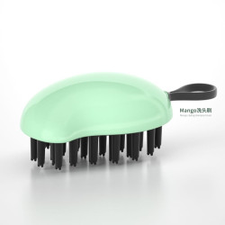 Baby Shampooing Brush Massage Brush Mango Shape Baby Shampooing Brush Massage Brush Mango Shape