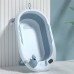 Multifunctional Folding Baby Bathtub with Pillow & Thermometer Multifunctional Folding Baby Bathtub with Pillow & Thermometer