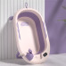 Multifunctional Folding Baby Bathtub with Pillow & Thermometer Multifunctional Folding Baby Bathtub with Pillow & Thermometer