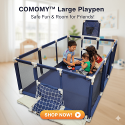 Large Playpen for twin, with Basketball Hoop, Comes with Bracket and 30 Ball | Large Size Large Playpen for twin, with Basketball Hoop, Comes with Bracket and 30 Ball | Large Size
