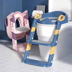 Children's Toilet Seat with Step Stool | Foldable Safe Potty Training Children's Toilet Seat with Step Stool | Foldable Safe Potty Training