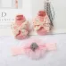 Top Selling Bow Hairband & Socks Set | 0-12 Months | Baby Accessories Sets |