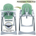 Ivolia B1 Premium Reclining Height Adjustable Feeding High Chair