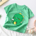 Korean Style Children's Short-Sleeved Cotton Cartoon T-Shirt – 6M–3Year