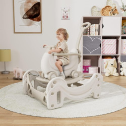 5-in-1 Multifunctional Rocking Horse Chair for Toddlers – Montessori Ride-On Toy 5-in-1 Multifunctional Rocking Horse Chair for Toddlers – Montessori Ride-On Toy