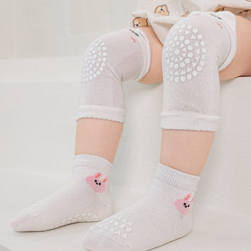 Non-Slip Knee Pad With Socks-Fall Protection Pad 0-4 Year
