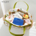 Yinxiuli Multifunctional Cross-Body Mommy Bag for Pregnant Women, Fashionable Waterproof Mother and Baby Bag, Portable Maternity Bag, Mother Bag