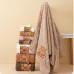 Soft and Super Absorbent Coral Velvet Bath Towel (Light Brown) Soft and Super Absorbent Coral Velvet Bath Towel (Light Brown)