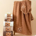 Soft and Super Absorbent Coral Velvet Bath Towel (Light Brown) Soft and Super Absorbent Coral Velvet Bath Towel (Light Brown)