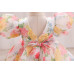 6m to 3 Year | High-End Baby Girl Princess Flower Cotton Blended Dress – 6m –3 Years | Light Flower