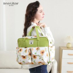 Yinxiuli Multifunctional Cross-Body Mommy Bag for Pregnant Women, Fashionable Waterproof Mother and Baby Bag, Portable Maternity Bag, Mother Bag
