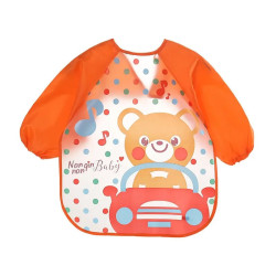 Wash free long sleeved Bib for Children