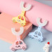 U-Shape Toothbrush For Kids Silicon Bristles Mouth Shape Teeth Cleaning Brush