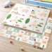 Foldable Puzzle Playmat Game Padded XPE Foam Crawling Baby Play Mat | 5x6 Feet