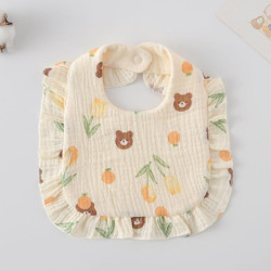 Korean Style Baby Feeding Bib | 0-1 Year | Yuxiang bear Korean Style Baby Feeding Bib | 0-1 Year | Yuxiang bear